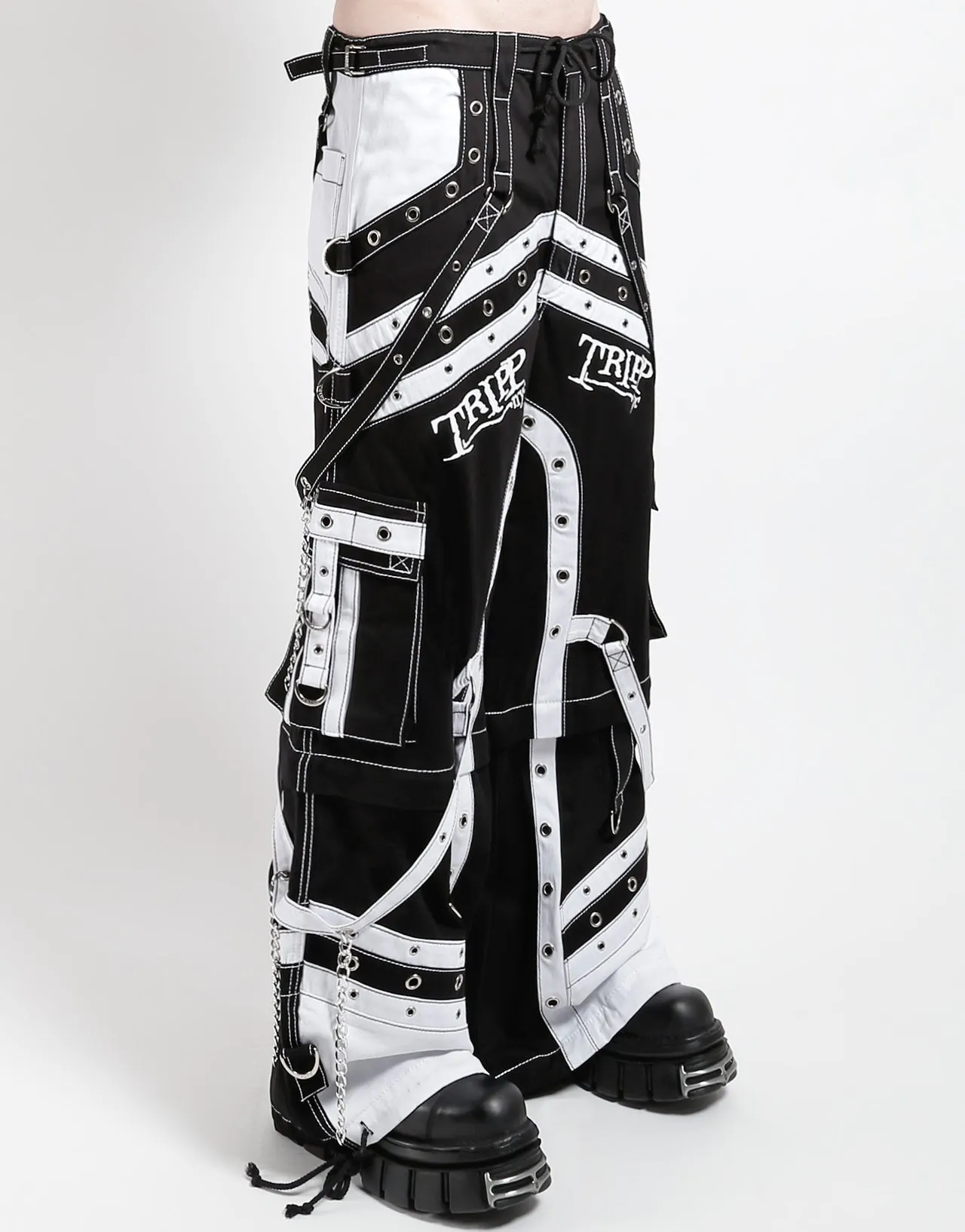 OFF TRACK PANT BLACK/WHITE