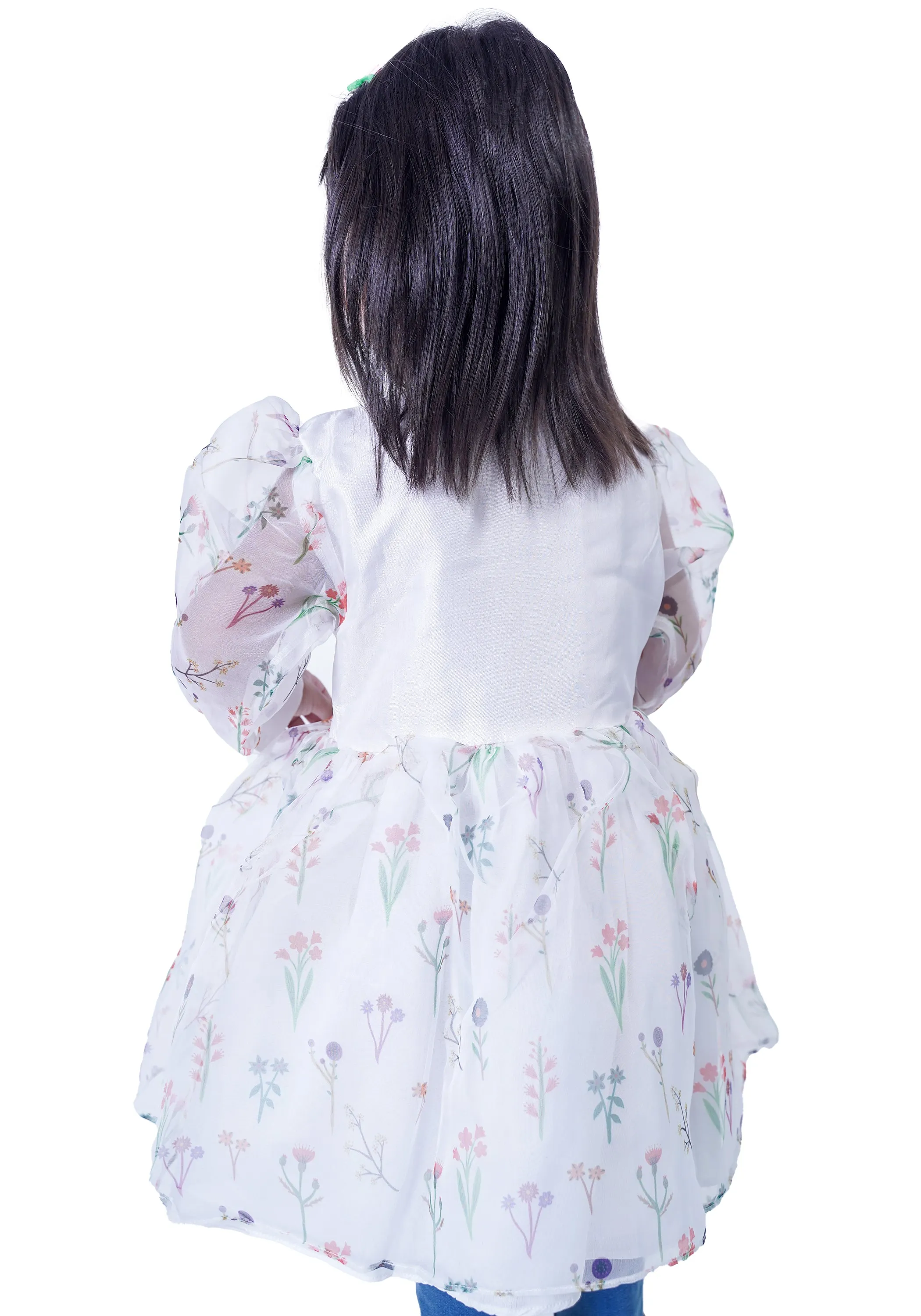 Off-White Floral Frock