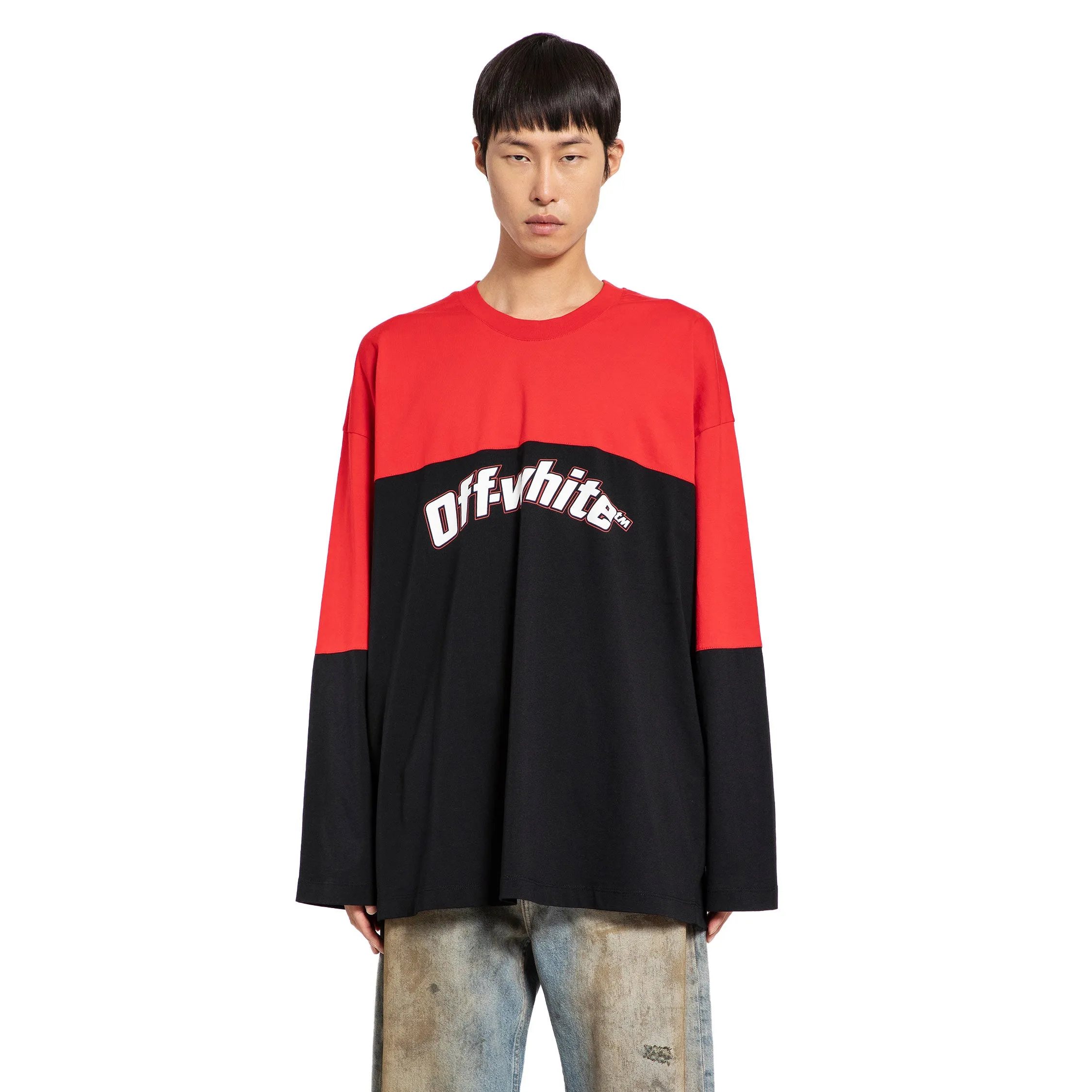 OFF-WHITE MAN MULTICOLOR T-SHIRTS & TANK TOPS