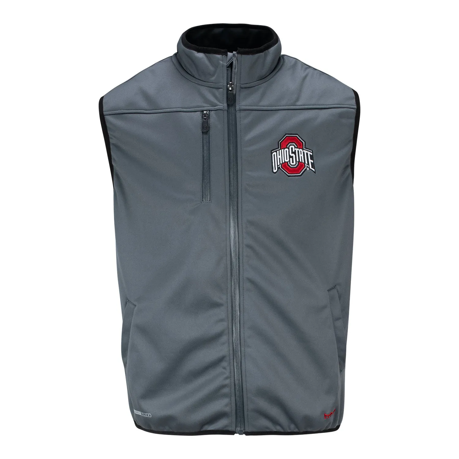 Ohio State Buckeyes Gray Softshell Vest