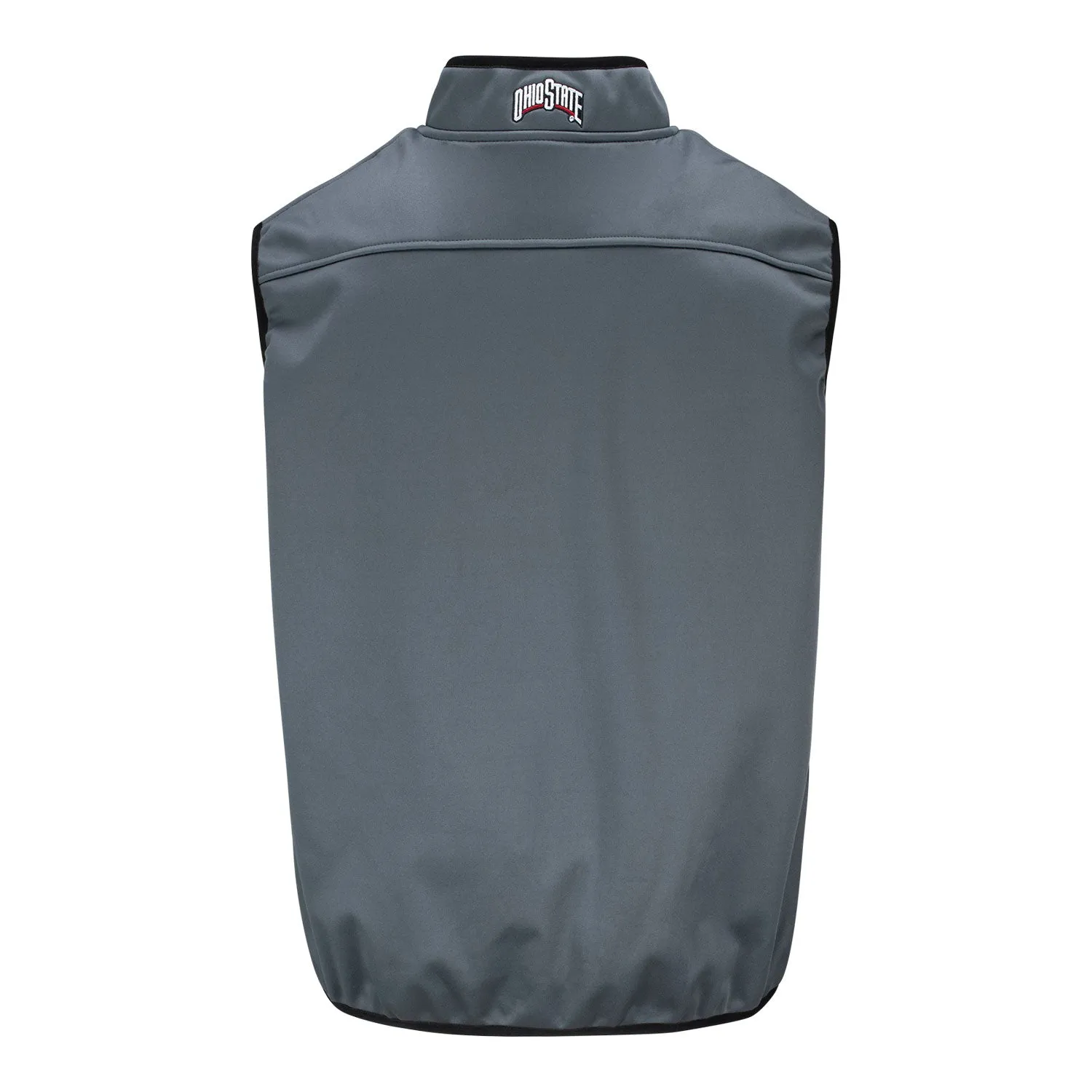 Ohio State Buckeyes Gray Softshell Vest