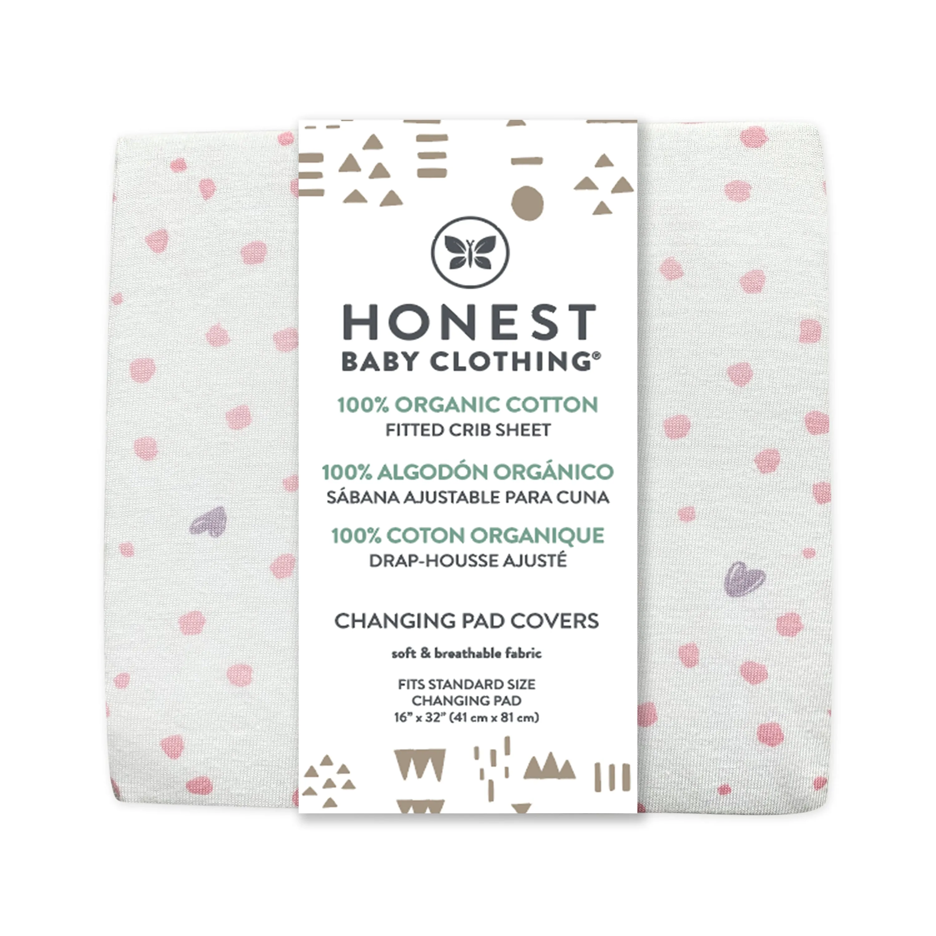 Organic Cotton Changing Pad Cover