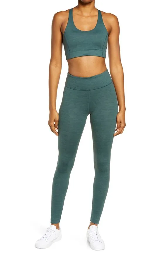 Outdoor Voices Flex 7/8 Leggings in Evergreen (XS/S)