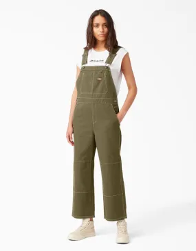 Overalls - Dickies Women's Cropped Carpenter Bib Overalls FBR04