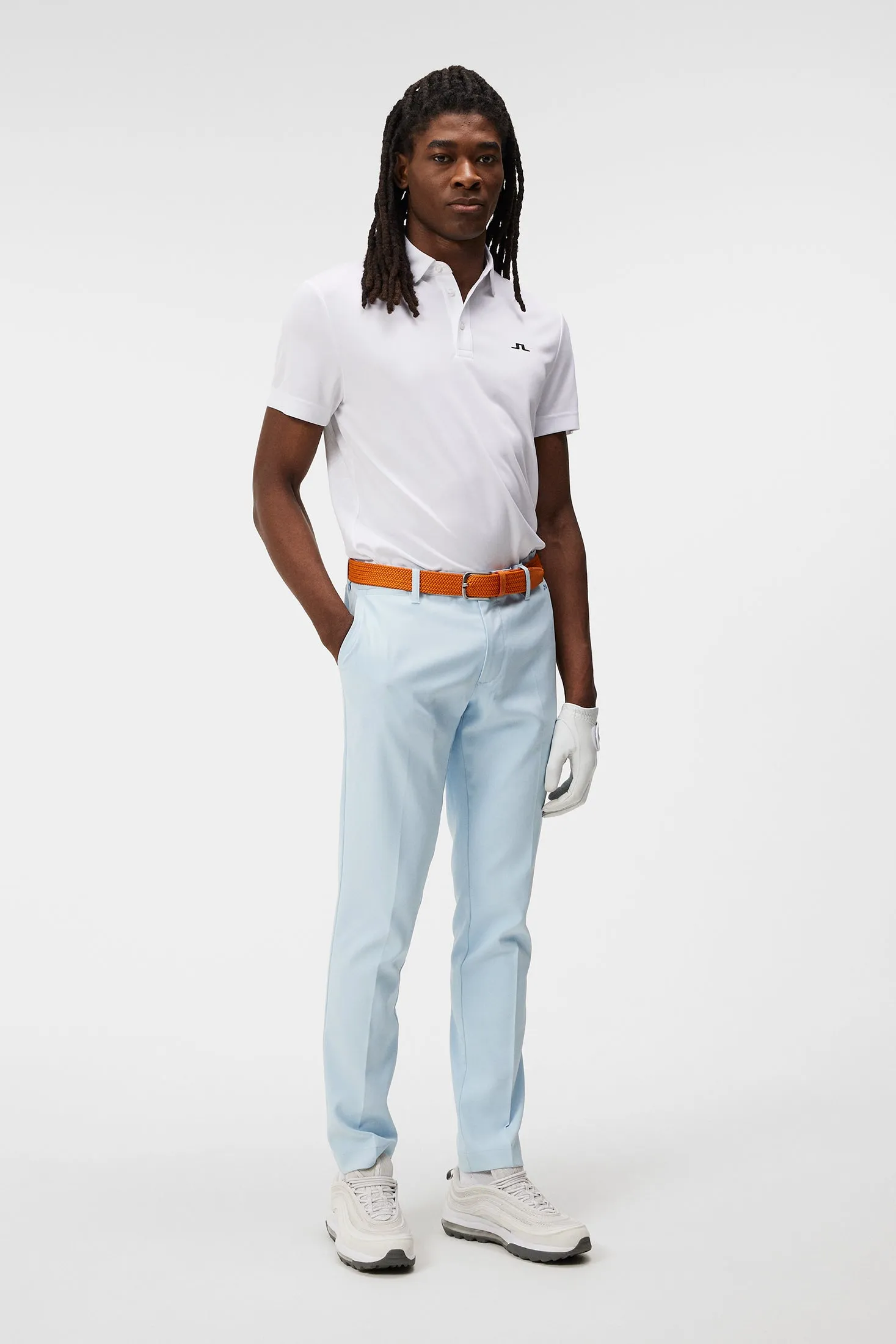 Peat Regular Fit Polo / White