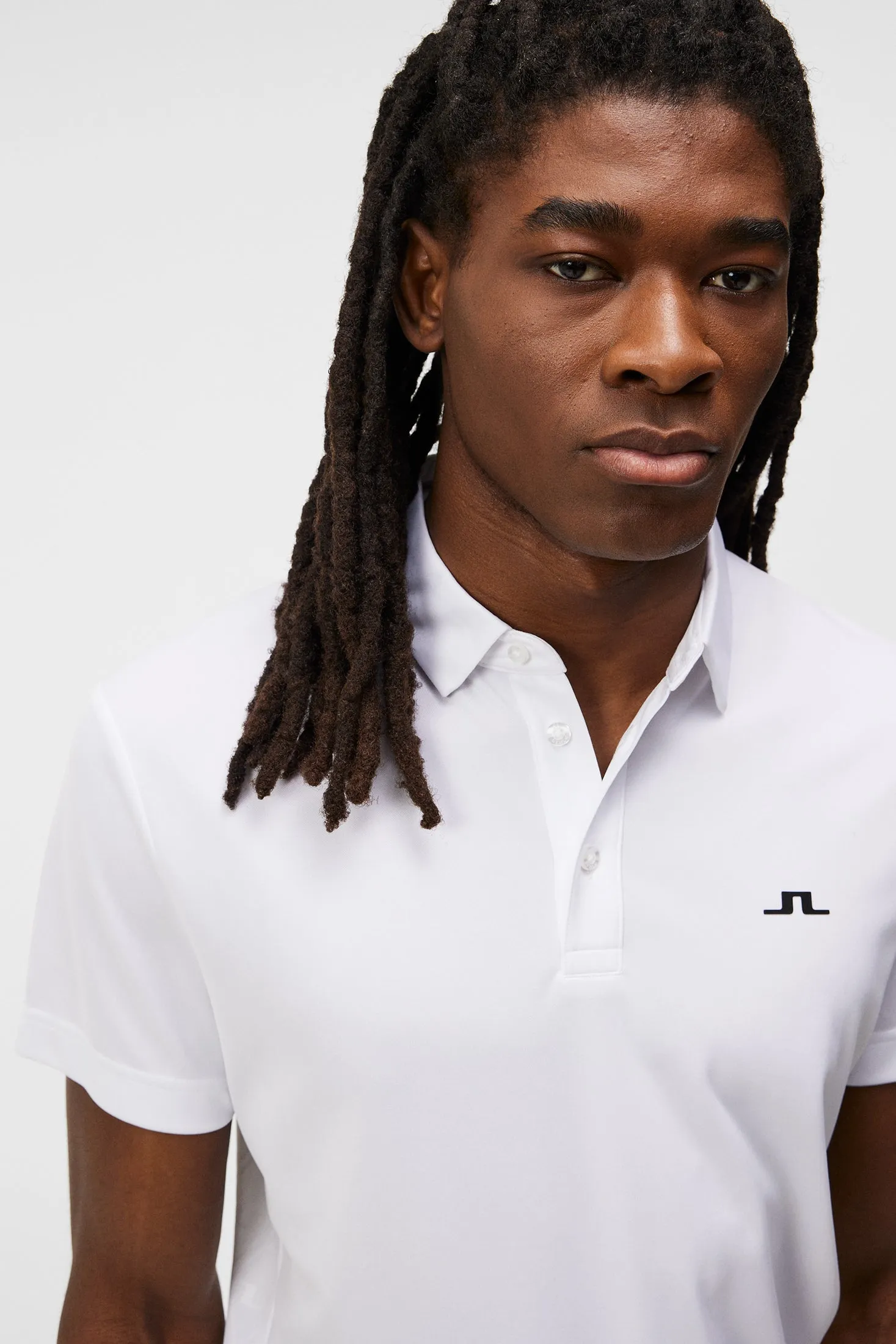 Peat Regular Fit Polo / White