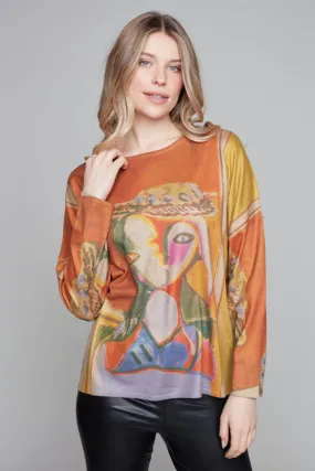 Picasso Sweater - Gold