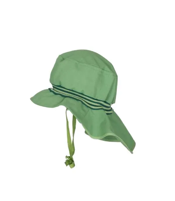 Pickapooh Organic Cotton Sun Hat LASSE, Green Tea UV 60