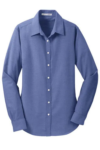 Port Authority® Ladies SuperPro™ Oxford Shirt