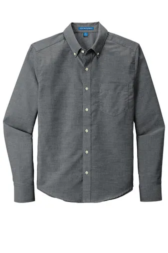 Port Authority ® Untucked Fit SuperPro ™ Oxford Shirt