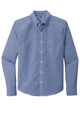 Port Authority ® Untucked Fit SuperPro ™ Oxford Shirt