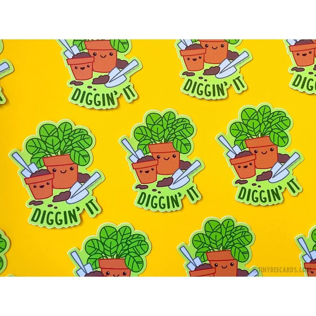 "Diggin' It" | Vinyl Sticker