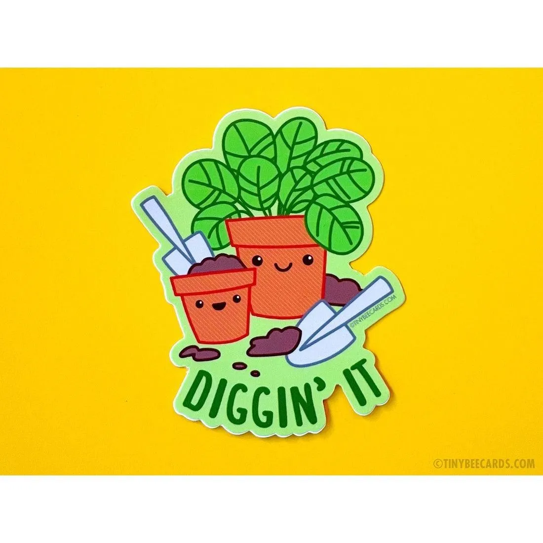 "Diggin' It" | Vinyl Sticker