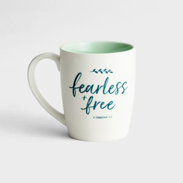 "Fearless & Free" Mug With Tassle