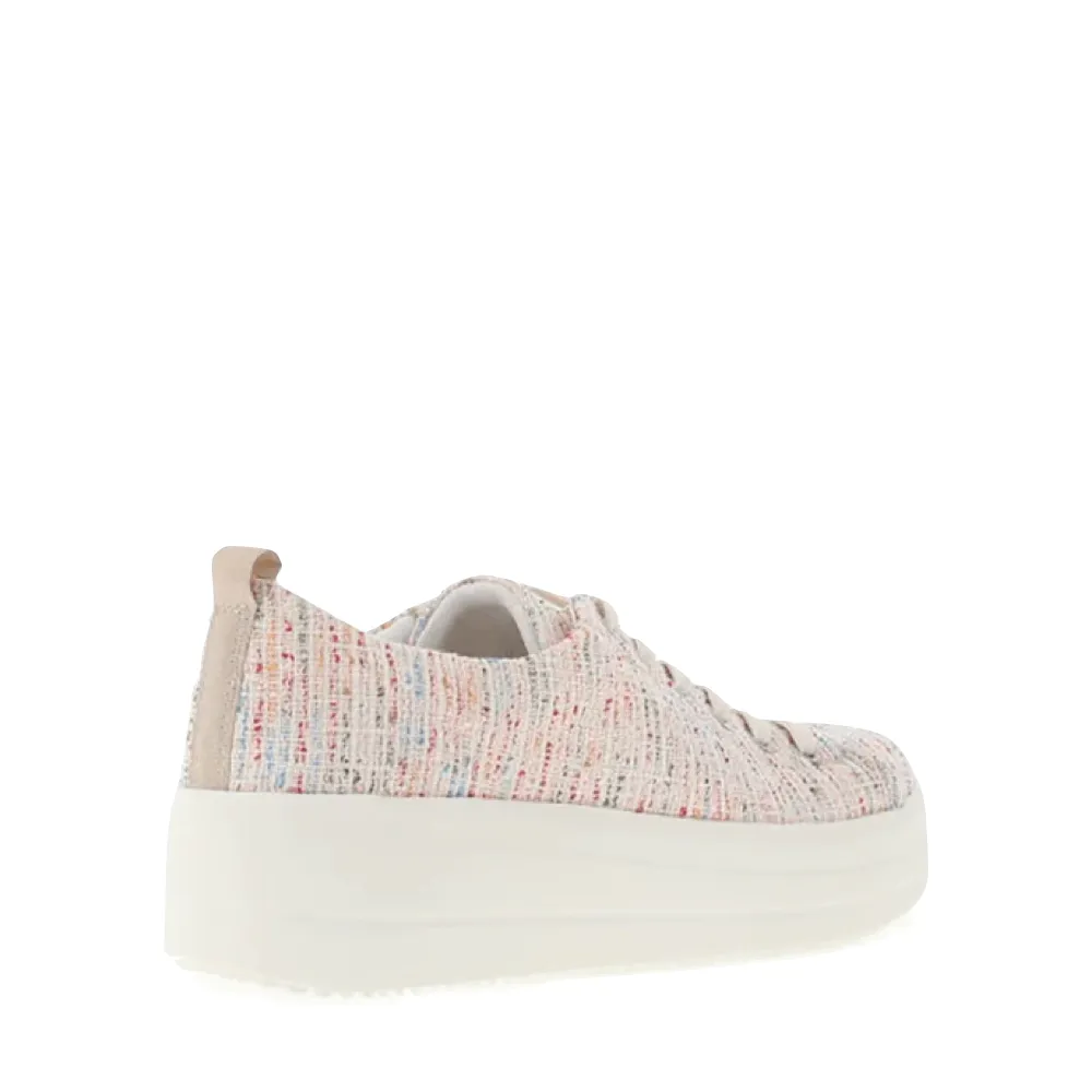 Remonte Women's Julika 03 Platform Sneaker in White Multi