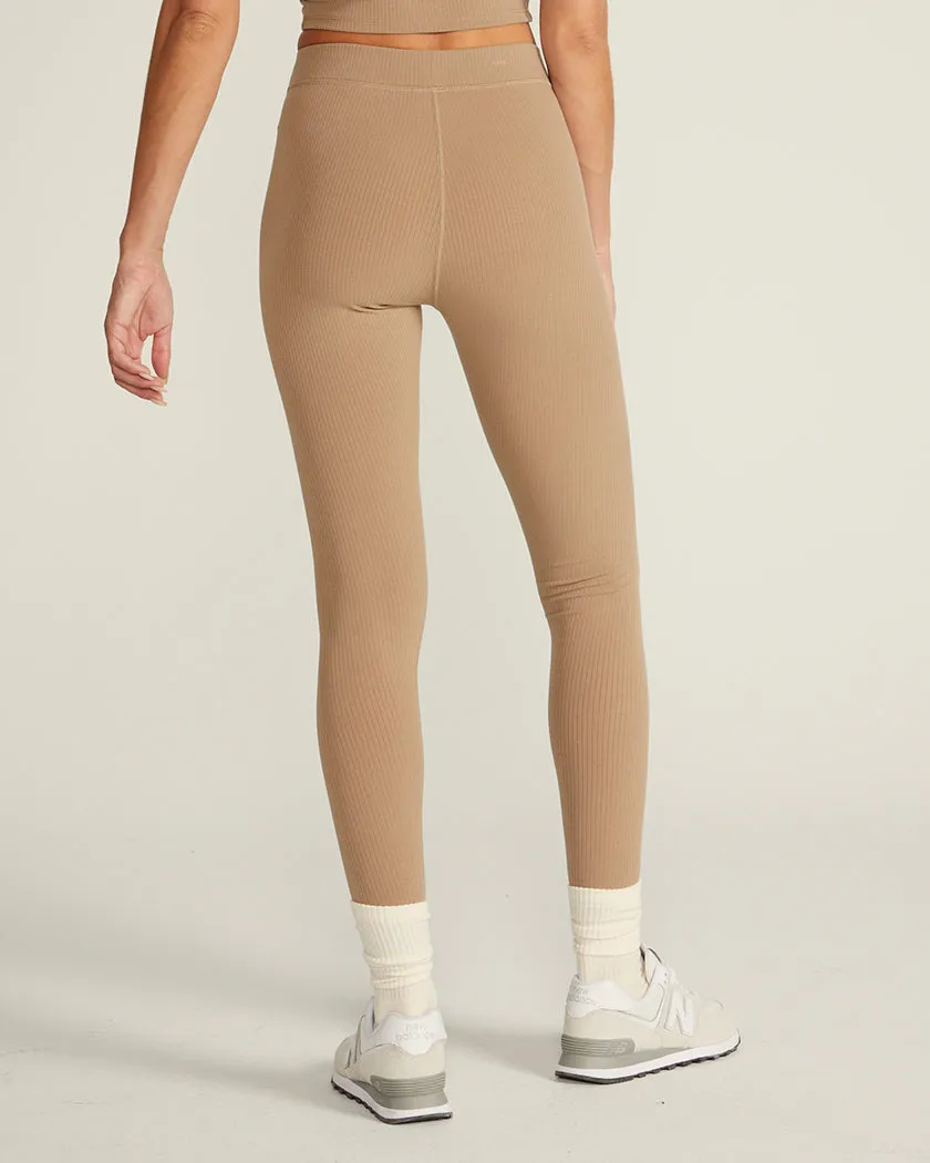 Rib High-Waist Leggings