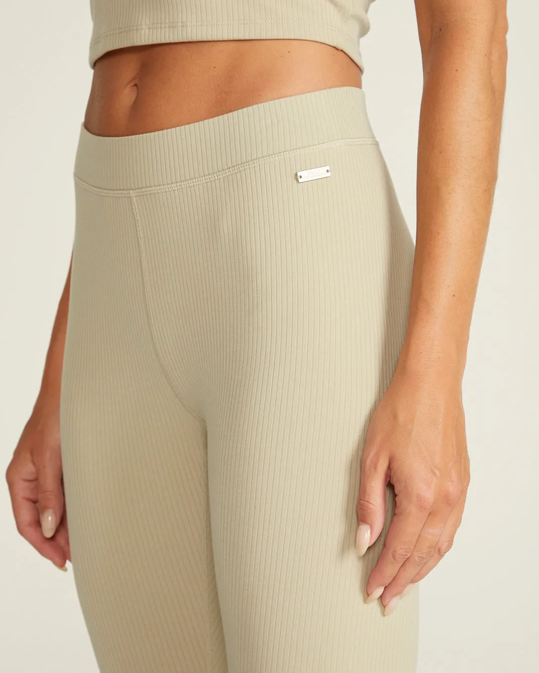 Rib High-Waist Leggings