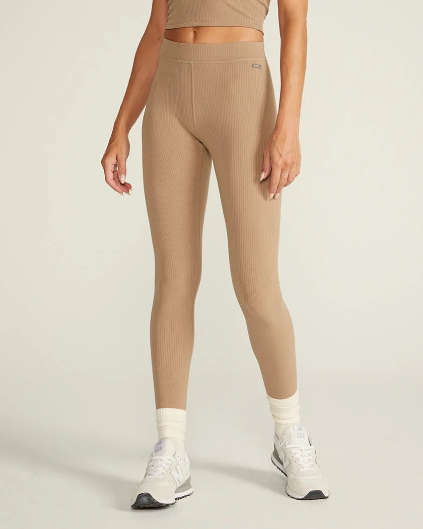 Rib High-Waist Leggings