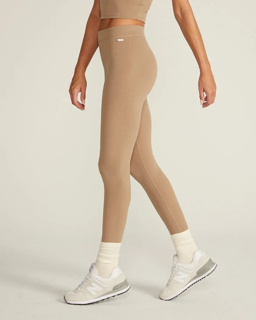 Rib High-Waist Leggings