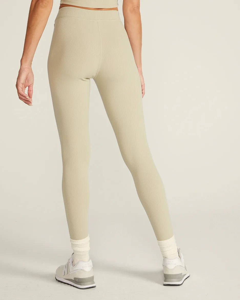 Rib High-Waist Leggings