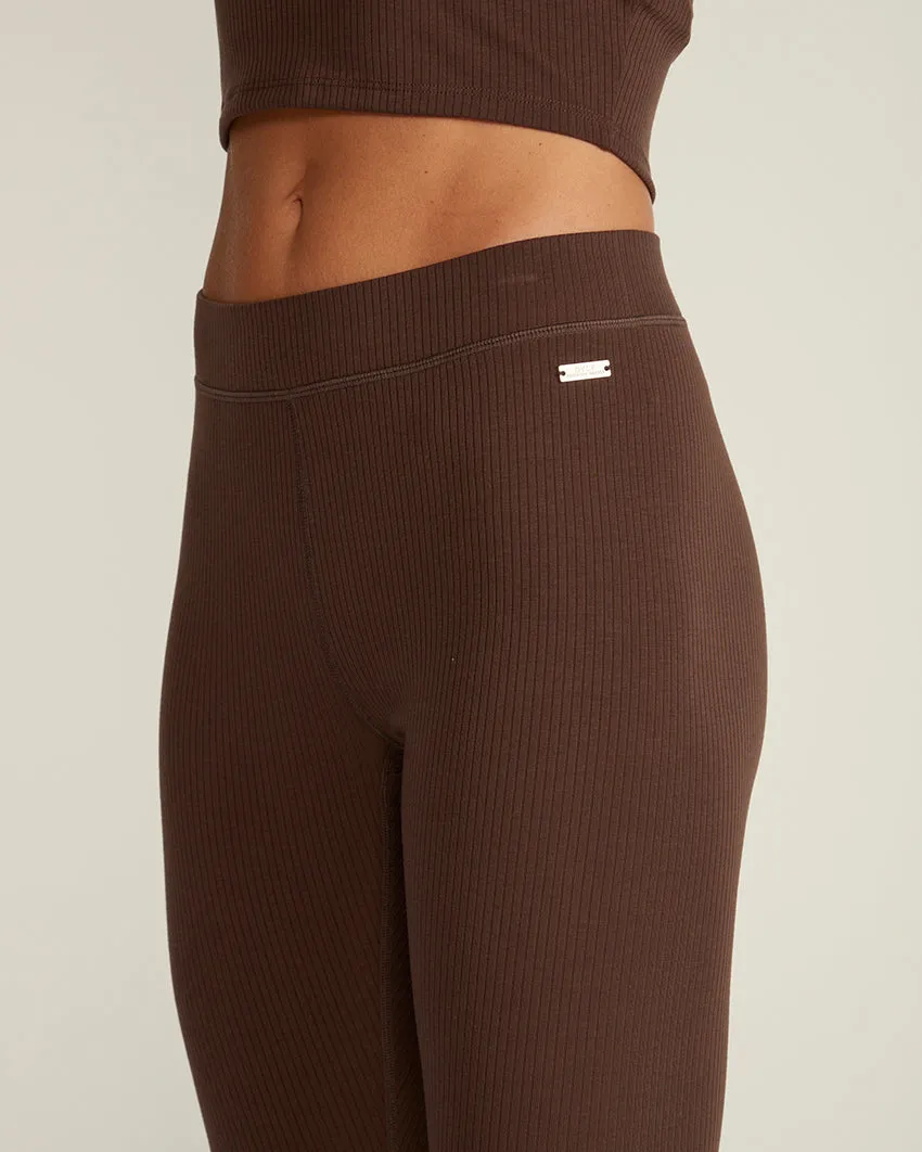 Rib High-Waist Leggings