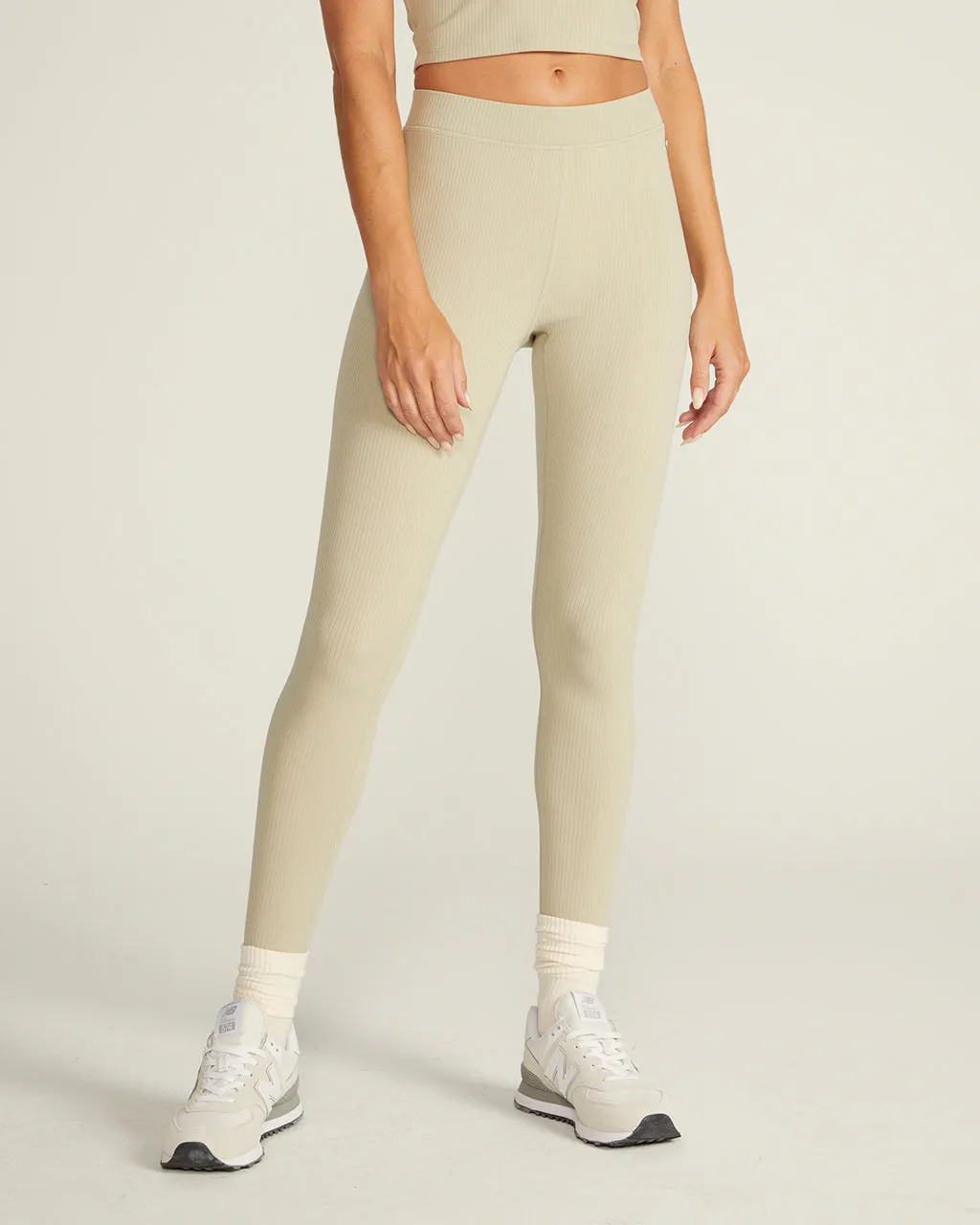 Rib High-Waist Leggings