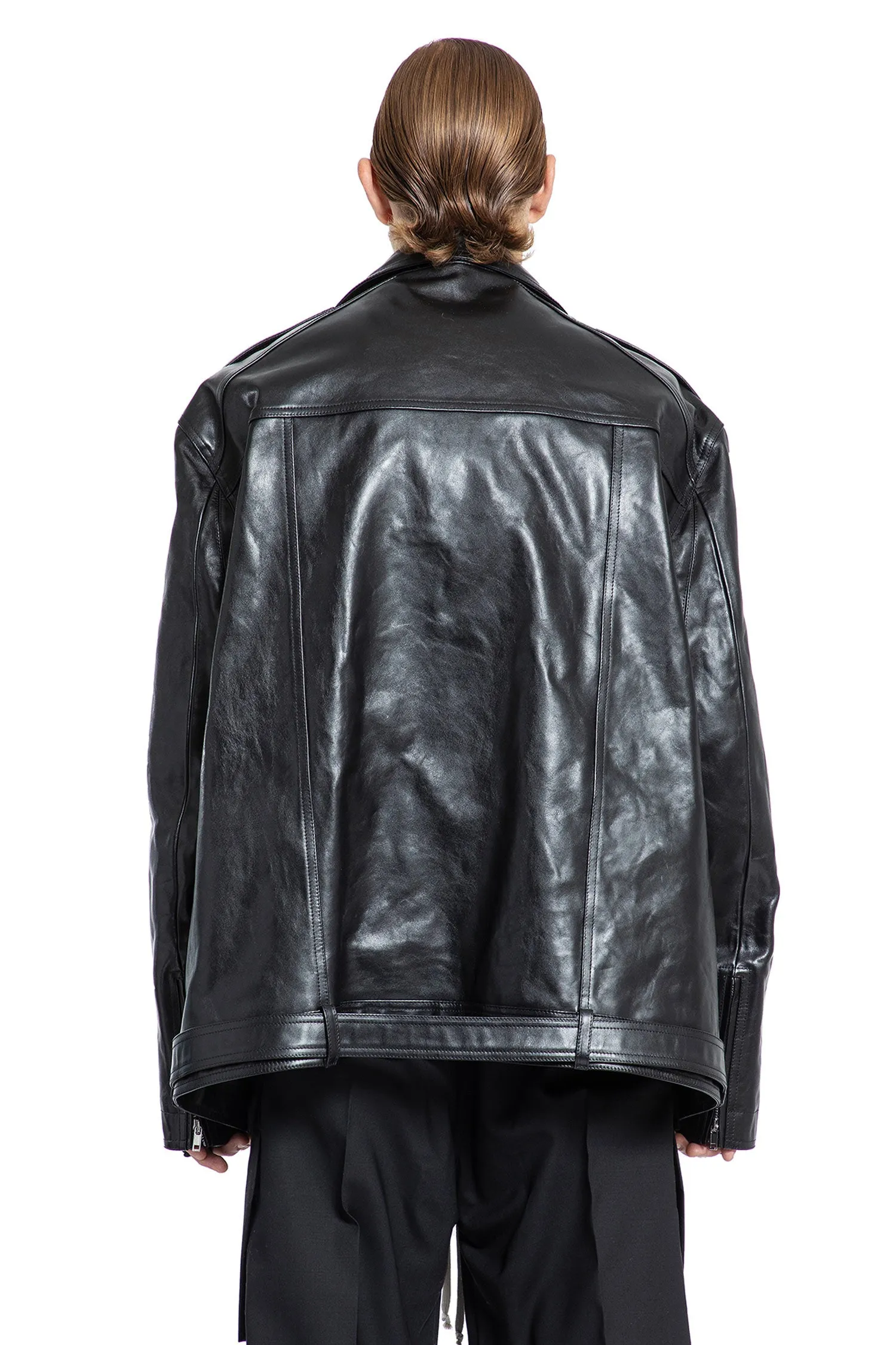 RICK OWENS MAN BLACK JACKETS