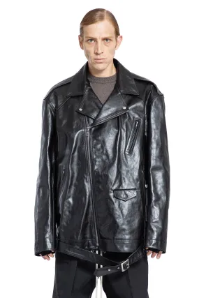 RICK OWENS MAN BLACK JACKETS