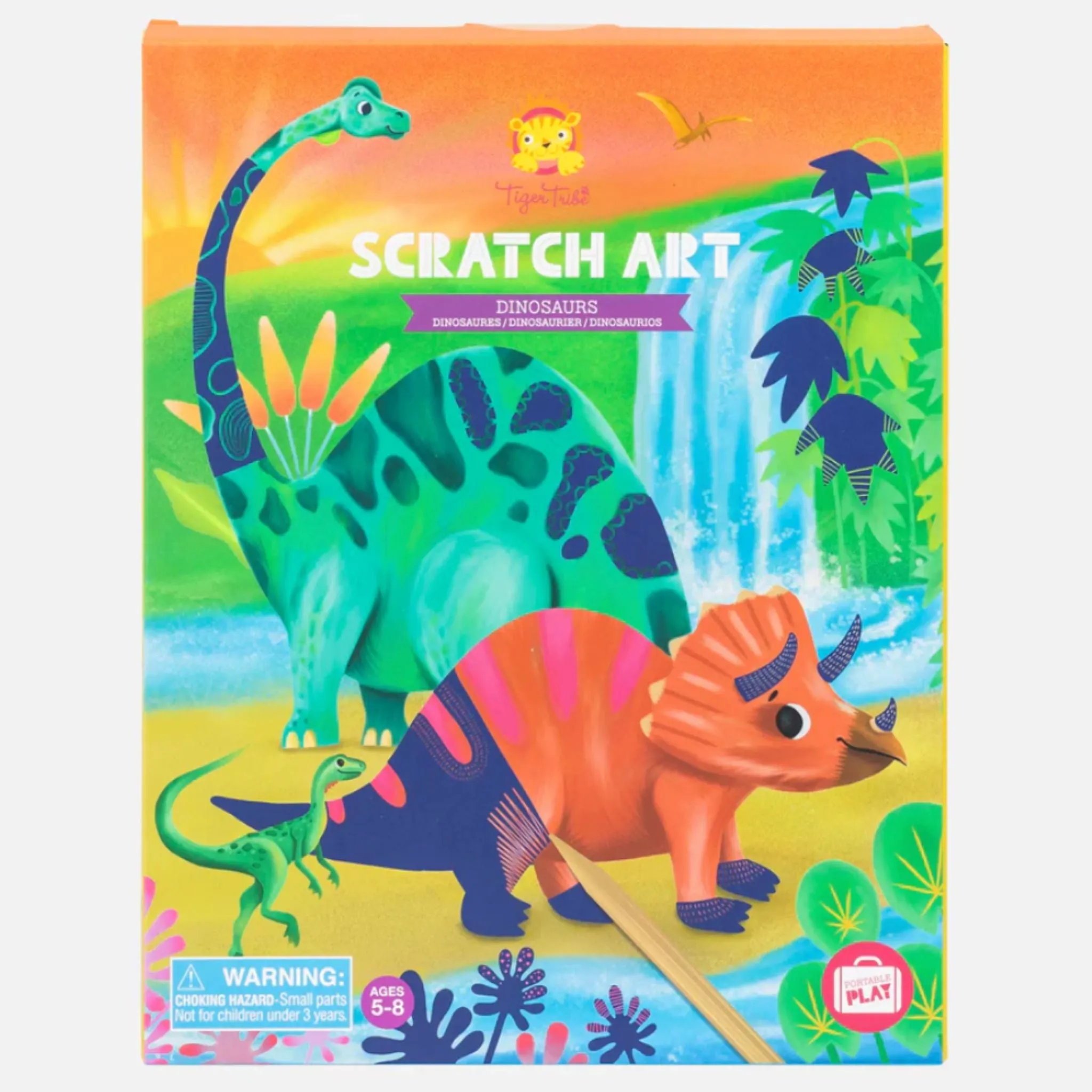 Scratch Art Dinosaurs