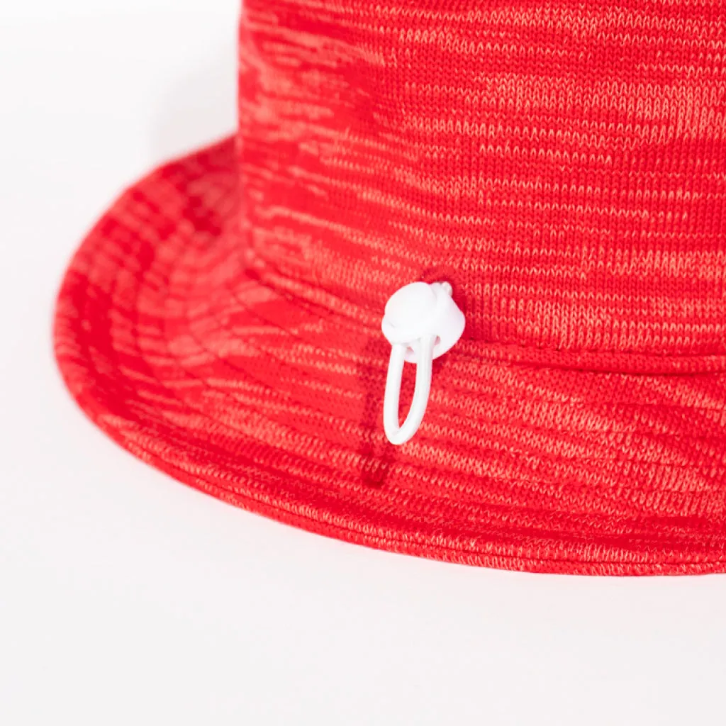 Snoopy Red and Coral Speckled Hero Bucket Hat