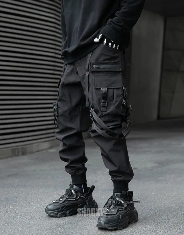 Strap Pants Streetwear