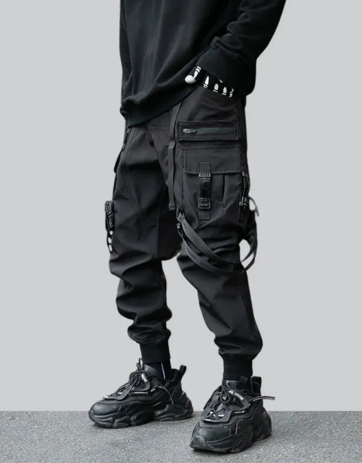 Strap Pants Streetwear