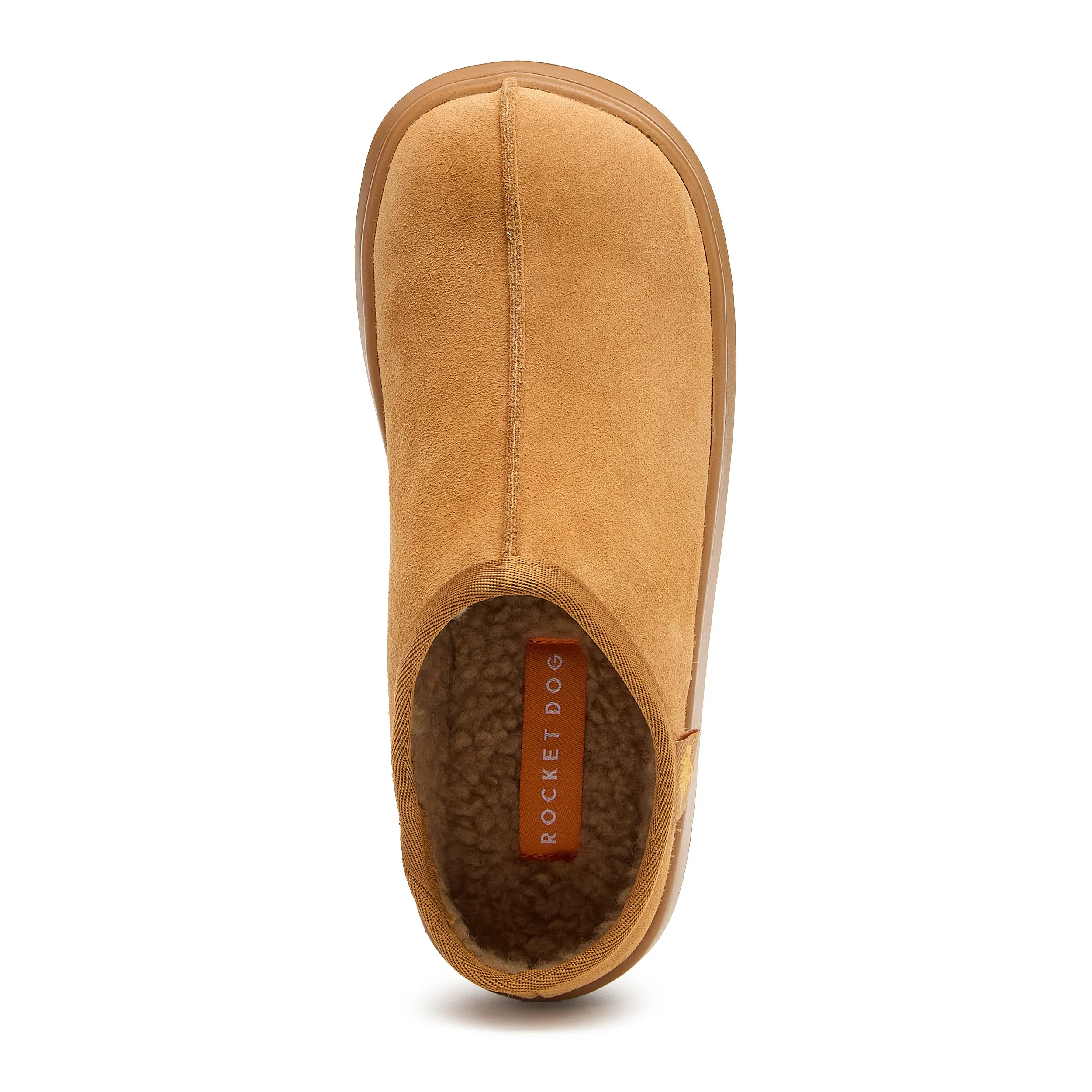 Sugar Glide Camel Suede Slipper