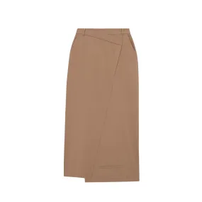 Tailoring Skirt Camel