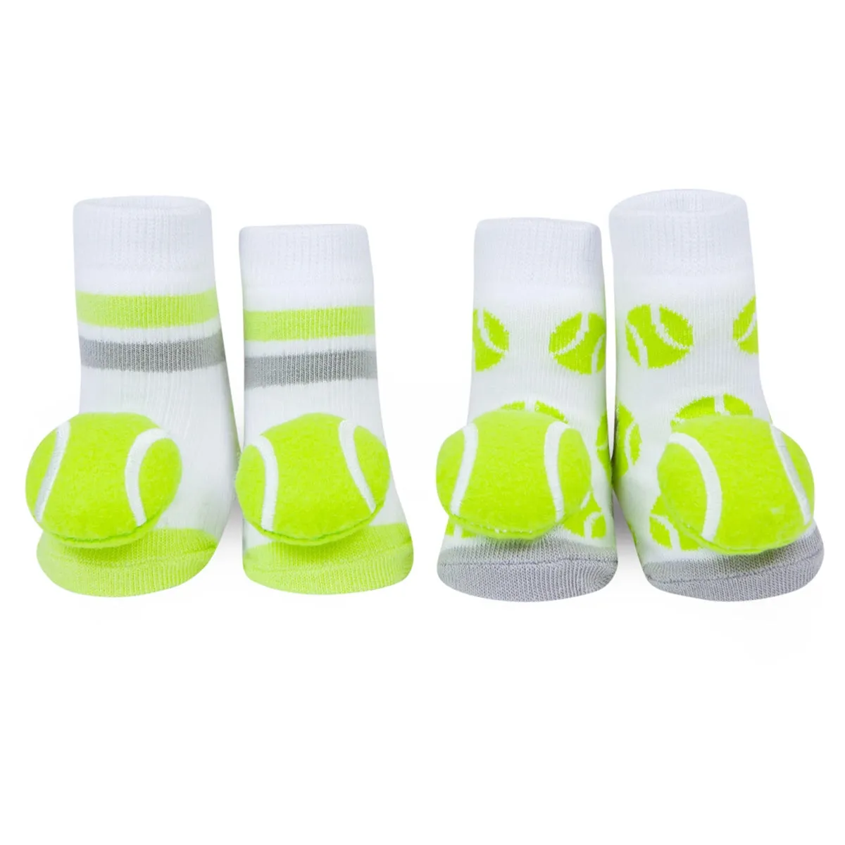 Tennis Ball Rattle Socks