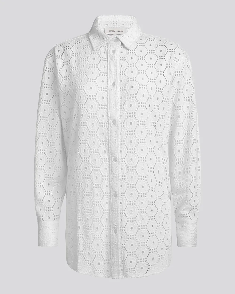 The Eyelet Oxford Tunic