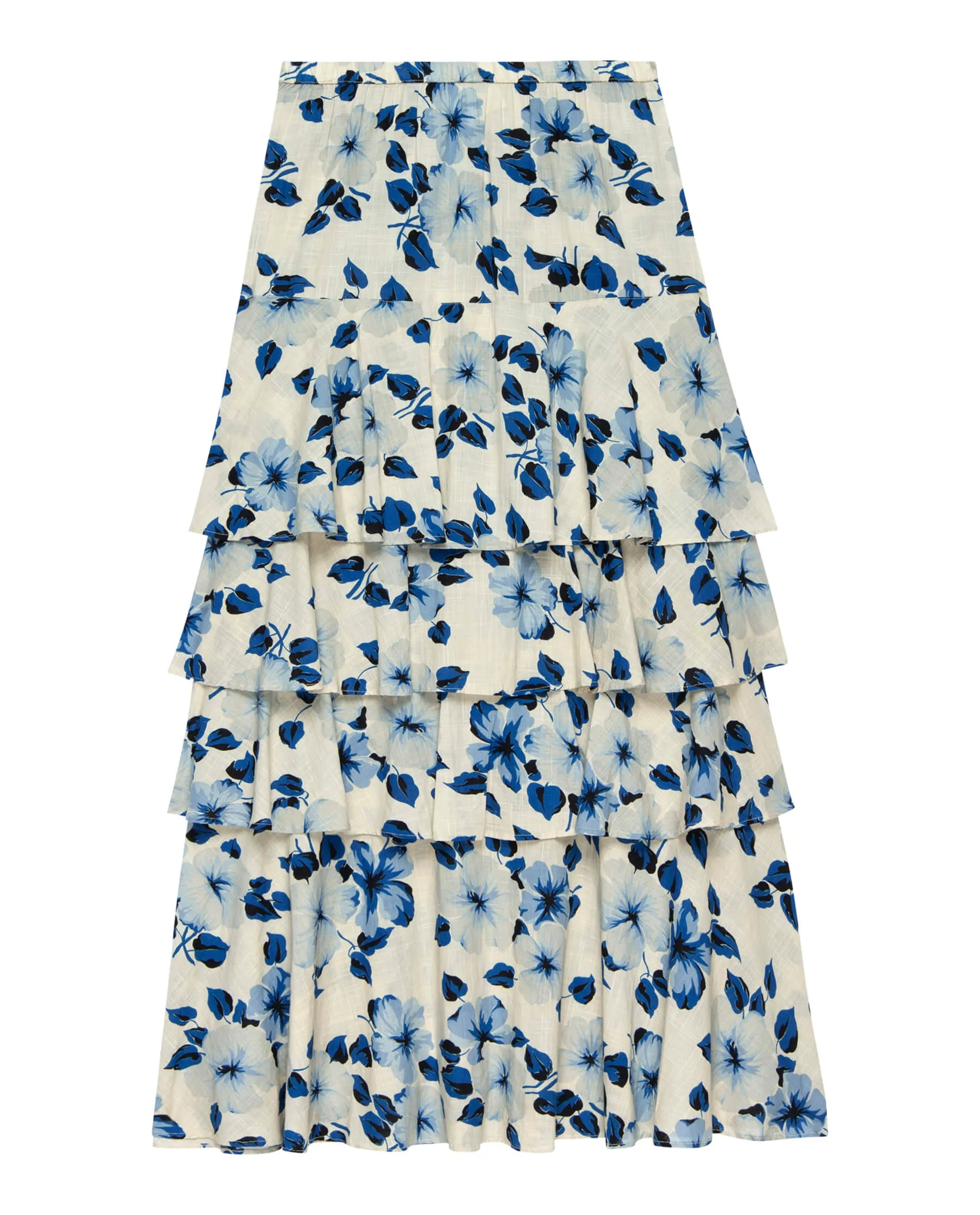 The Gazebo Skirt. -- Deep Meadow Floral