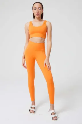 TLC Leggings in Tangerine