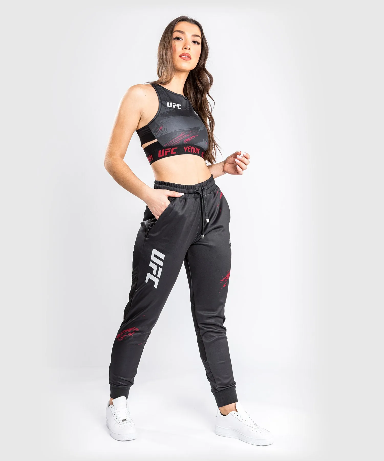 UFC Venum Authentic Fight Week 2.0 Women’s Pant - Black/Red