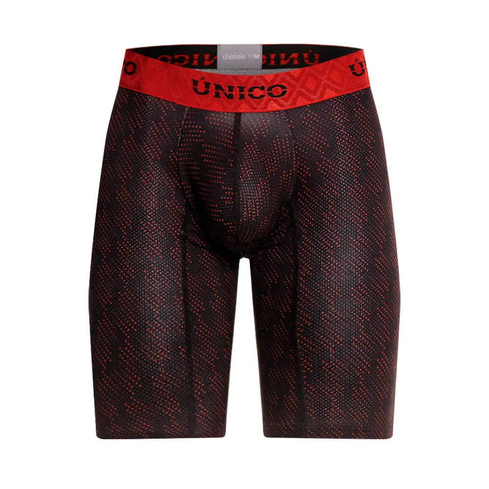 Unico Boxer Xtra Long Leg Suspensor ATHLETIC SEMITONO Polyester