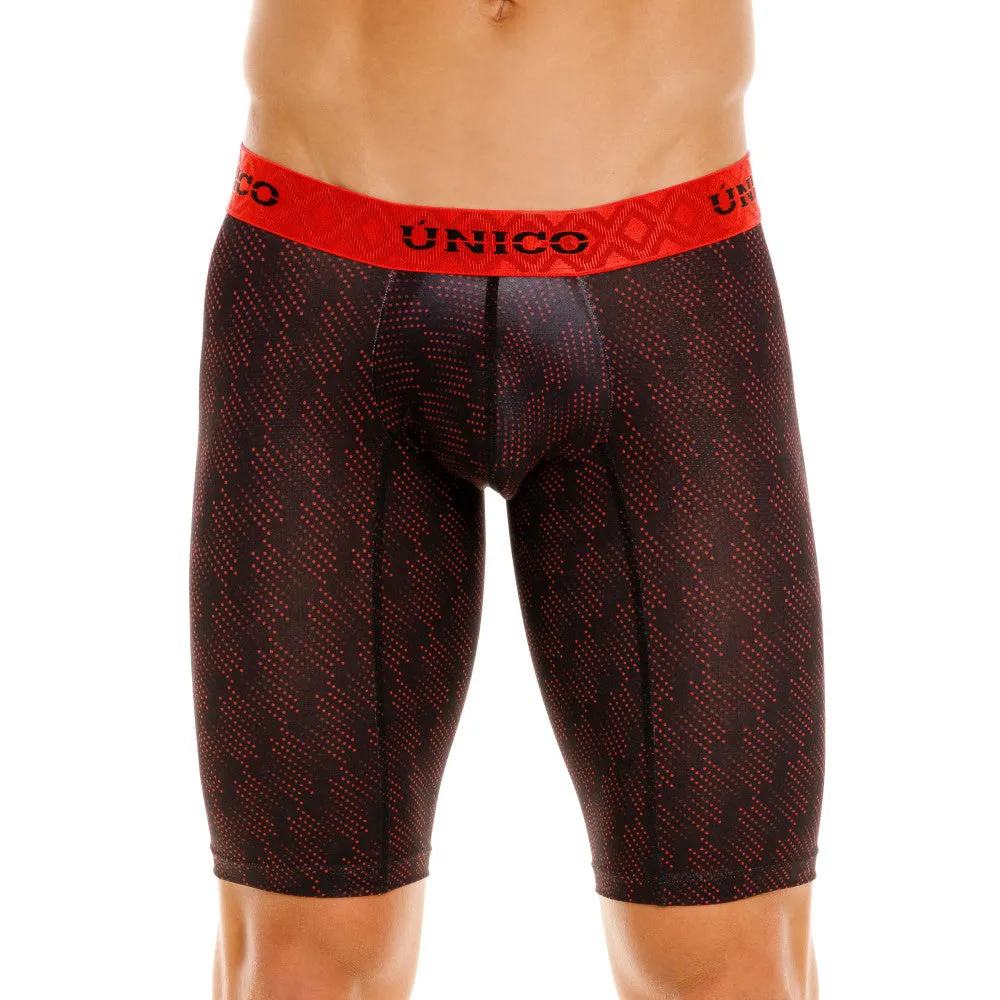 Unico Boxer Xtra Long Leg Suspensor ATHLETIC SEMITONO Polyester