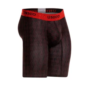 Unico Boxer Xtra Long Leg Suspensor ATHLETIC SEMITONO Polyester