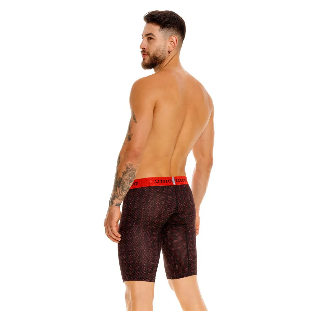 Unico Boxer Xtra Long Leg Suspensor ATHLETIC SEMITONO Polyester