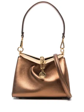 VELA SMALL LEATHER SHOULDER BAG